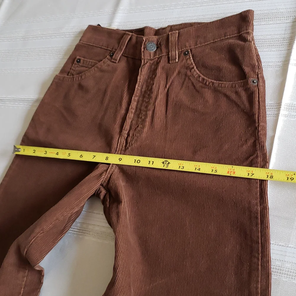 Levi's NEW 565 Wide Leg Jeans Girls Slim Microvelvet Cotton RARE! Made in USA